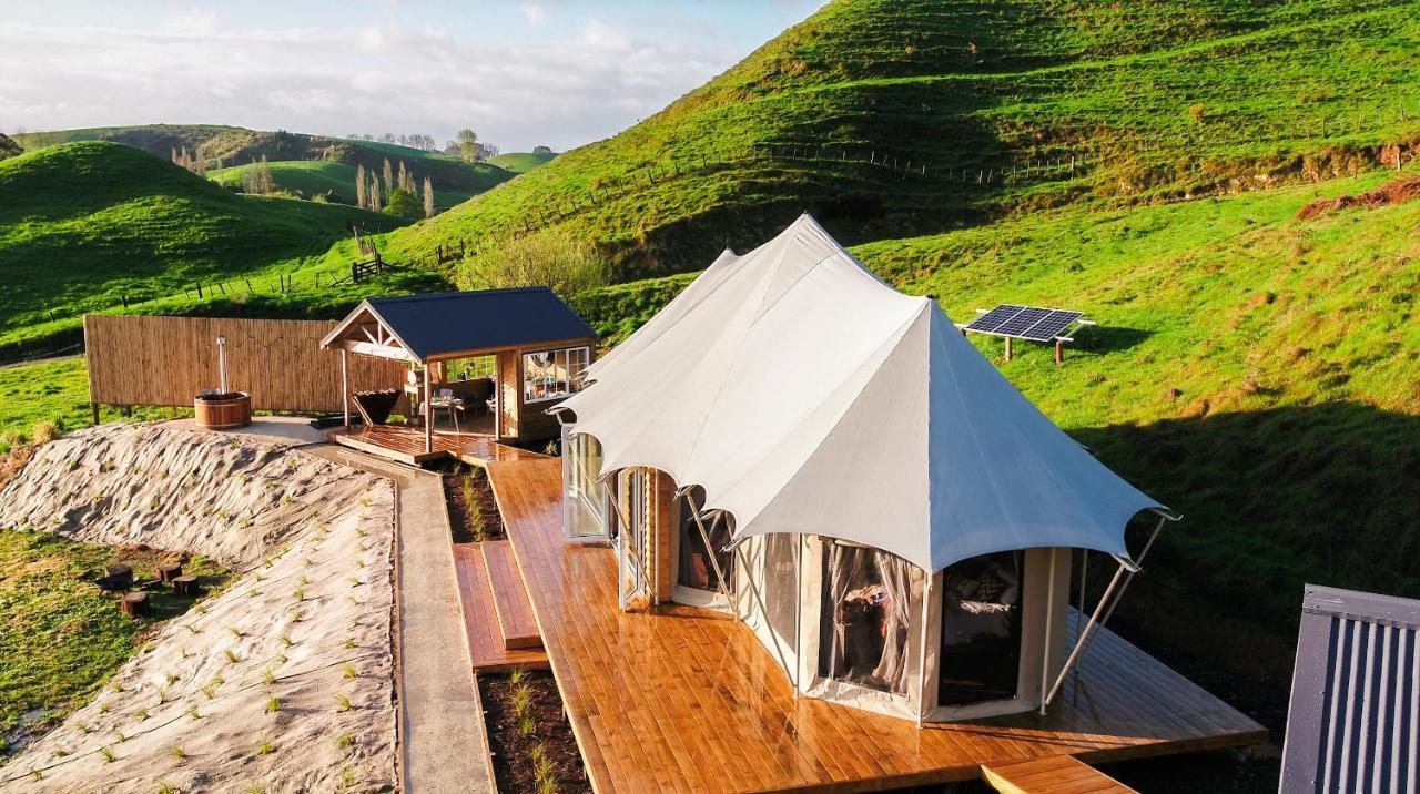 Orchard Valley Glamping Otorohanga Exteriér fotografie
