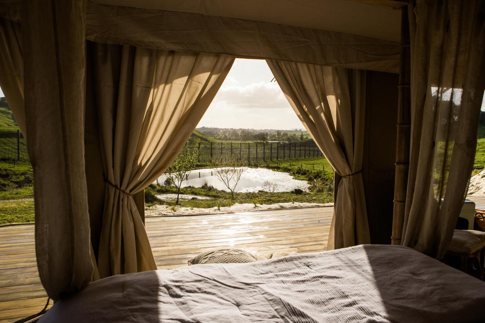 Orchard Valley Glamping Otorohanga Exteriér fotografie